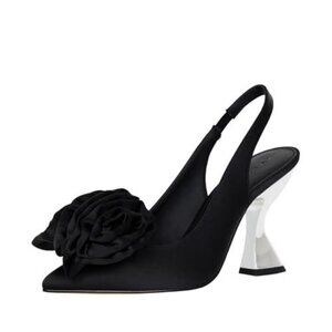 Katy Perry The Laterr High Flower Slingback Pointed Toe Pumps